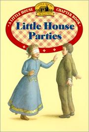 Front cover of Little House Parties by Laura Ingalls Wilder