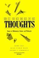 Cover of Discrete Thoughts by Mark Kac