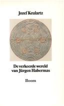 Front cover of De verkeerde wereld van Jürgen Habermas by Jozef Keulartz