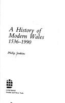 Front cover of History of Modern Wales, 1536-1990 by Philip Jenkins