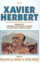 Cover of Xavier Herbert by Xavier Herbert