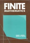 Cover of Finite mathematics by Brown, Robert F.