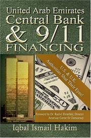 Front cover of United Arab Emirates Central Bank & 9/11 Financing by Iqbal Ismail Hakim