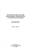 Cover of Financing public sector development expenditure in selected countries by Abdul Ghafur