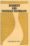 Front cover of Buddhist and Freudian psychology by Padmasiri De Silva