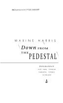 Cover of Down from the pedestal by Maxine Harris