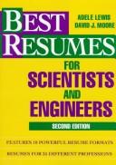 Cover of Best resumes for scientists and engineers by Adele Beatrice Lewis