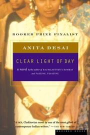 Cover of Clear Light of Day by Anita Desai