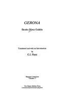 Cover of Gerona by Benito Pérez Galdós