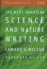 Front cover of The Best American Science & Nature Writing 2001 by Edward Osborne Wilson