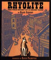 Cover of Rhyolite by Diane Siebert