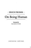 Cover of On Being Human by Erich Fromm