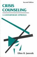 Front cover of Crisis counseling by Ellen Hastings Janosik