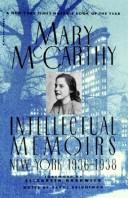 Cover of Intellectual memoirs by Mary McCarthy