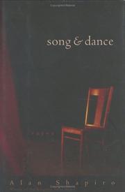 Cover of Song and Dance by Alan Shapiro