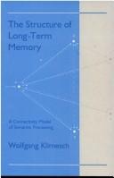 Front cover of The structure of long-term memory by Wolfgang Klimesch