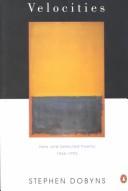 Cover of Velocities by Stephen Dobyns