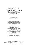 Cover of Models for mental disorder by Peter J. Tyrer