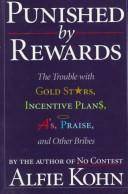 Front cover of Punished by Rewards by Alfie Kohn