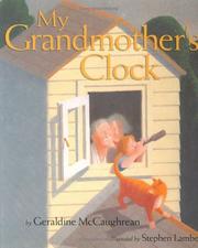 Front cover of My grandmother's clock by Geraldine McCaughrean