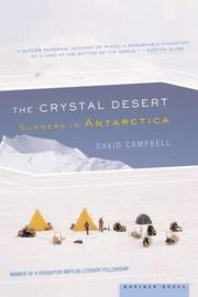 Cover of The Crystal Desert by David G. Campbell