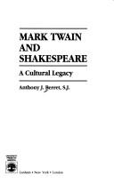 Cover of Mark Twain and Shakespeare by Anthony J. Berret