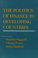Front cover of The Politics of finance in developing countries by Stephan Haggard