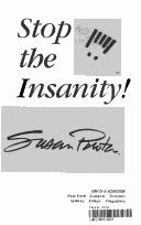 Cover of Stop the insanity! by Susan Powter