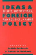 Cover of Ideas, interests, and American trade policy by Judith Goldstein