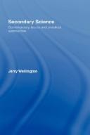 Front cover of Secondary science by J. J. Wellington