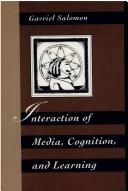 Front cover of Interaction of media, cognition, and learning by Gavriel Salomon