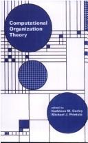 Cover of Computational organization theory by Kathleen M. Carley