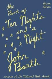 Front cover of The book of ten nights and a night by John Barth