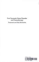 Front cover of Post traumatic stress disorder and dramatherapy by Linda Winn