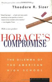 Cover of Horace's compromise by Theodore R. Sizer
