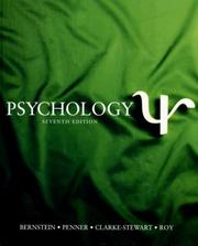 Front cover of Psychology by Douglas A. Bernstein
