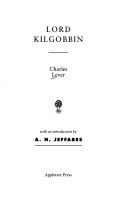 Cover of Lord Kilgobbin by Charles James Lever