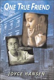 Cover of One True Friend by Joyce Hansen