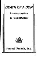 Front cover of Death of a don by Ronald Krine Myroup