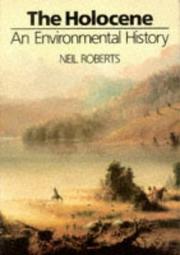 Cover of The Holocene by Neil Roberts