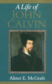 Front cover of A life of John Calvin by Alister E. McGrath