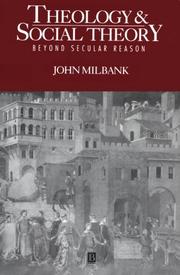 Front cover of Theology and social theory by John Milbank