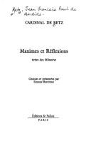 Front cover of Mémoires by Jean François Paul de Gondi de Retz