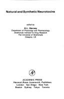 Front cover of Natural and synthetic neurotoxins by Alan L. Harvey