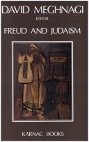 Front cover of Freud and Judaism by David Meghnagi