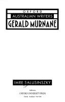 Cover of Gerald Murnane by Imre Salusinszky