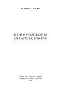 Front cover of Lawsuits and litigants in Castile, 1500-1700 by Richard L. Kagan