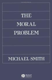 Cover of The moral problem by Michael Smith