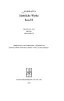 Cover of Sämtliche Werke by Isocrates