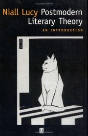Cover of Postmodern Literary Theory by Niall Lucy